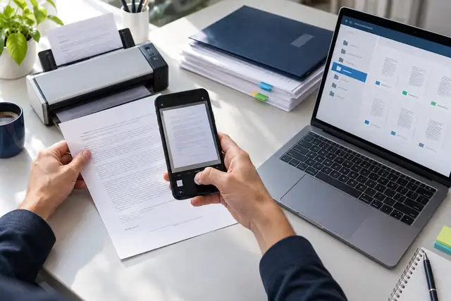 Digitalización de documentos contables